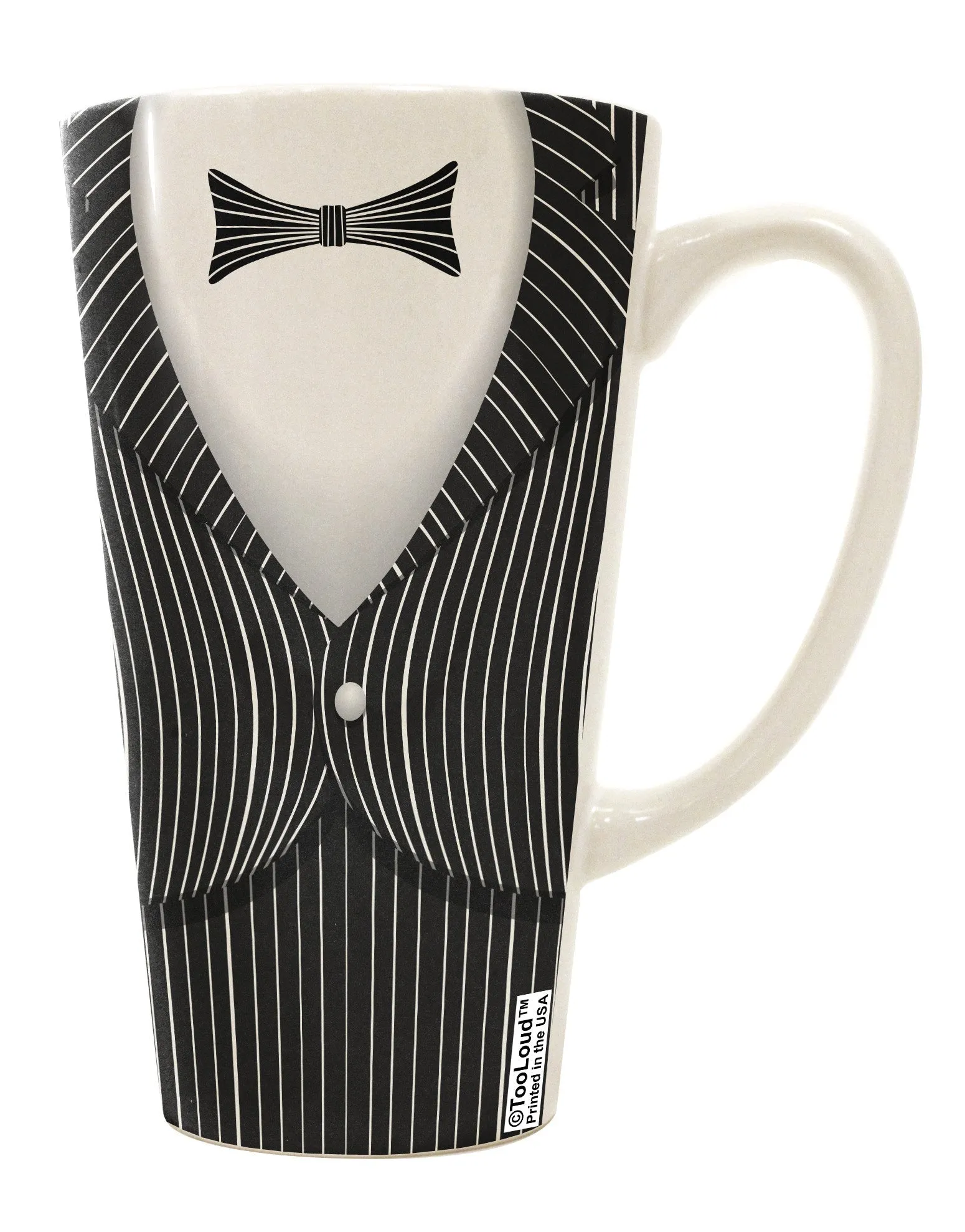 16 Ounce Conical Latte Coffee Mug All Over Print - Perfect for the Discerning Drinkware Enthusiast