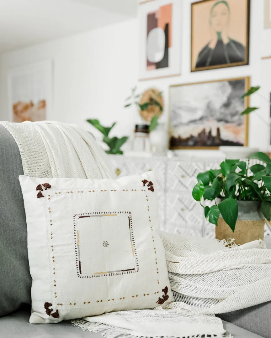 16" Abira Throw Pillow Cover