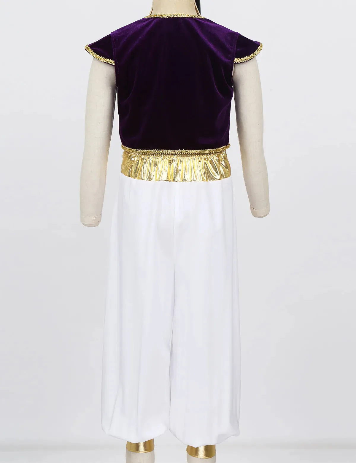 Aladdin Costume Kids Boys Arabian Prince Costume