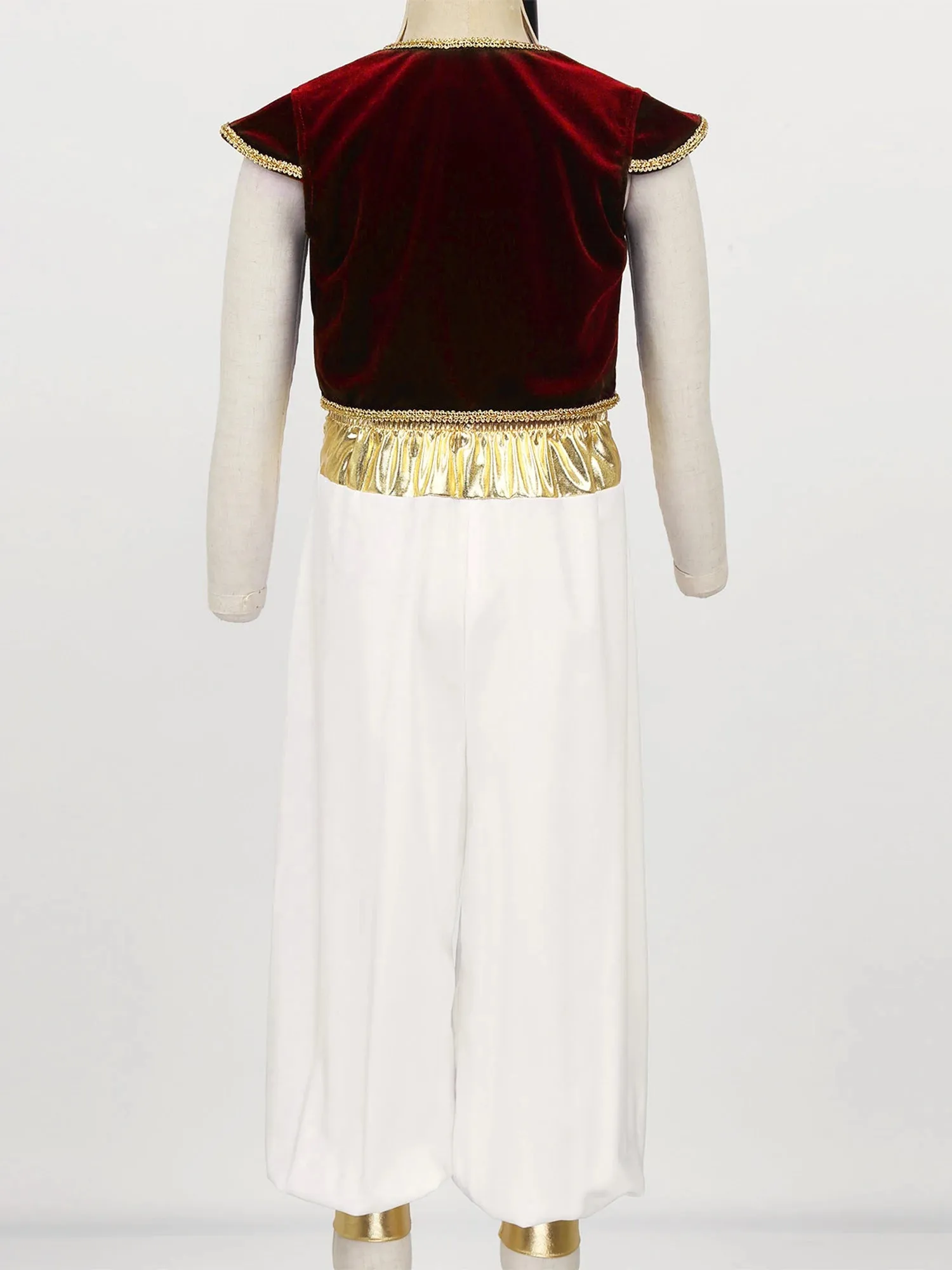 Aladdin Costume Kids Boys Arabian Prince Costume