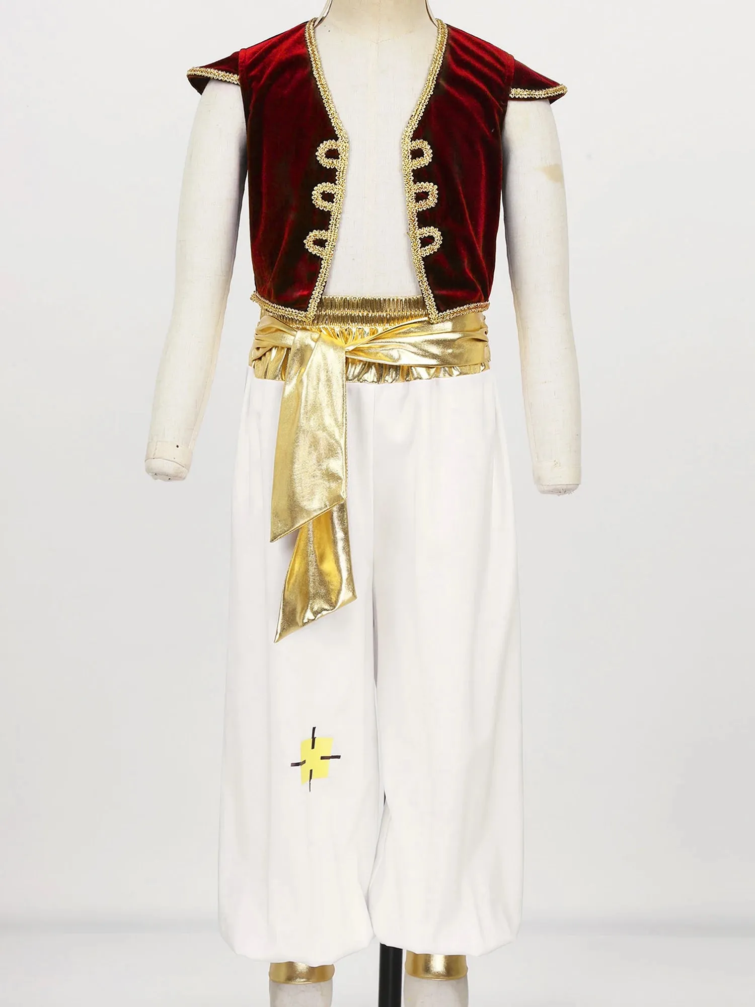 Aladdin Costume Kids Boys Arabian Prince Costume