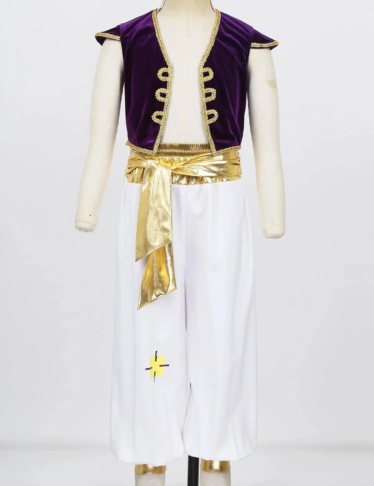 Aladdin Costume Kids Boys Arabian Prince Costume