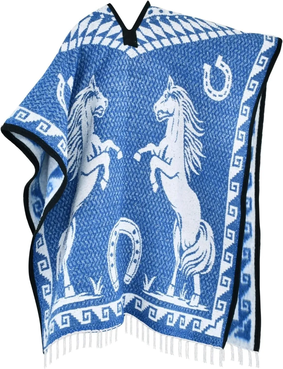 Artisans Bazaar Mexican Poncho Sarape Aztec Men Hombre Mexico Gabanes Mexicanos Western Cowboy Costume Adulto Jorongos