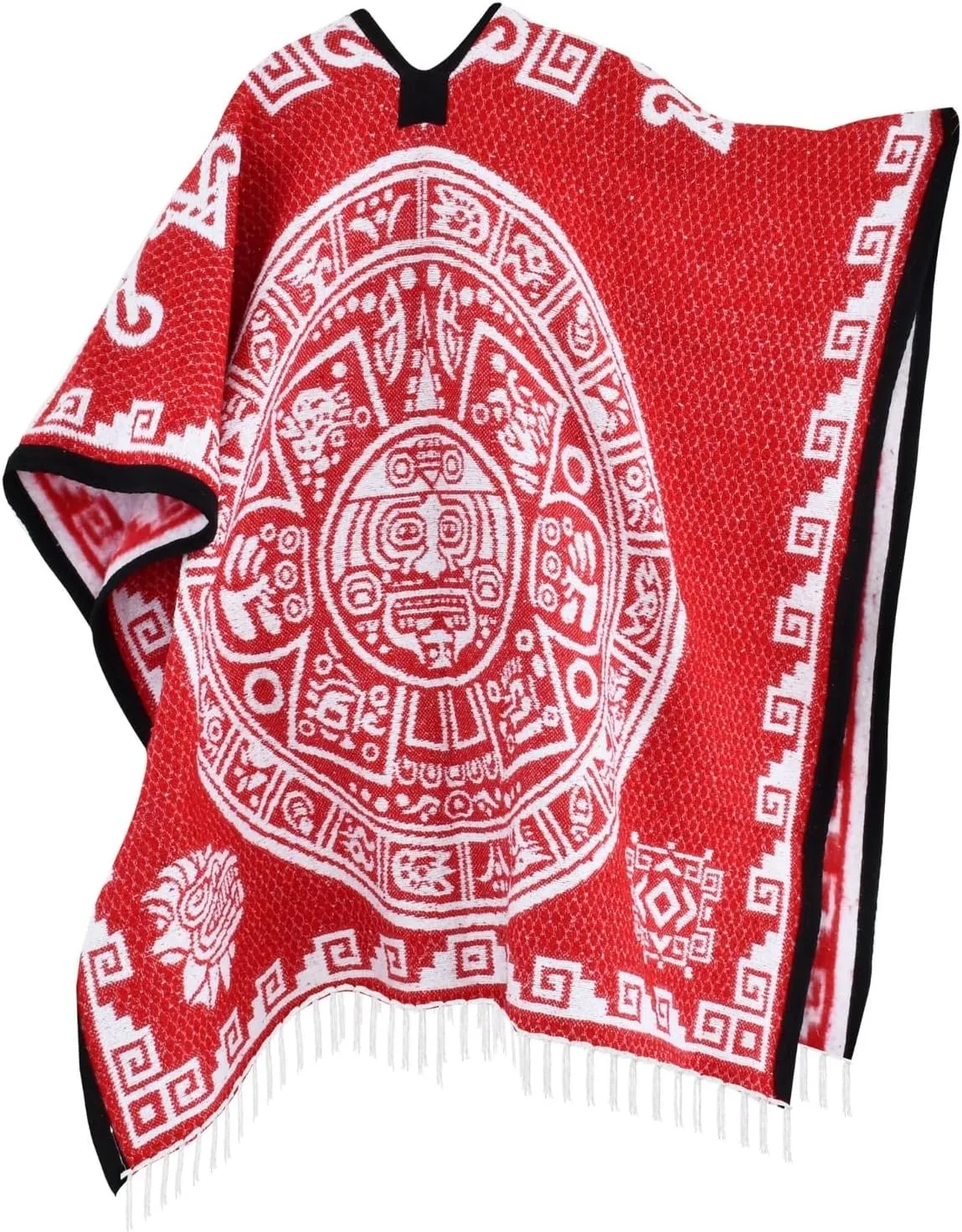 Artisans Bazaar Mexican Poncho Sarape Aztec Men Hombre Mexico Gabanes Mexicanos Western Cowboy Costume Adulto Jorongos