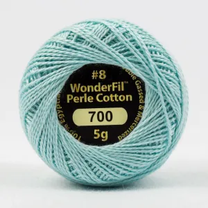 Eleganza #8 Perle Cotton by WonderFil | EL5G-700 Winter's Breath | 5 grams