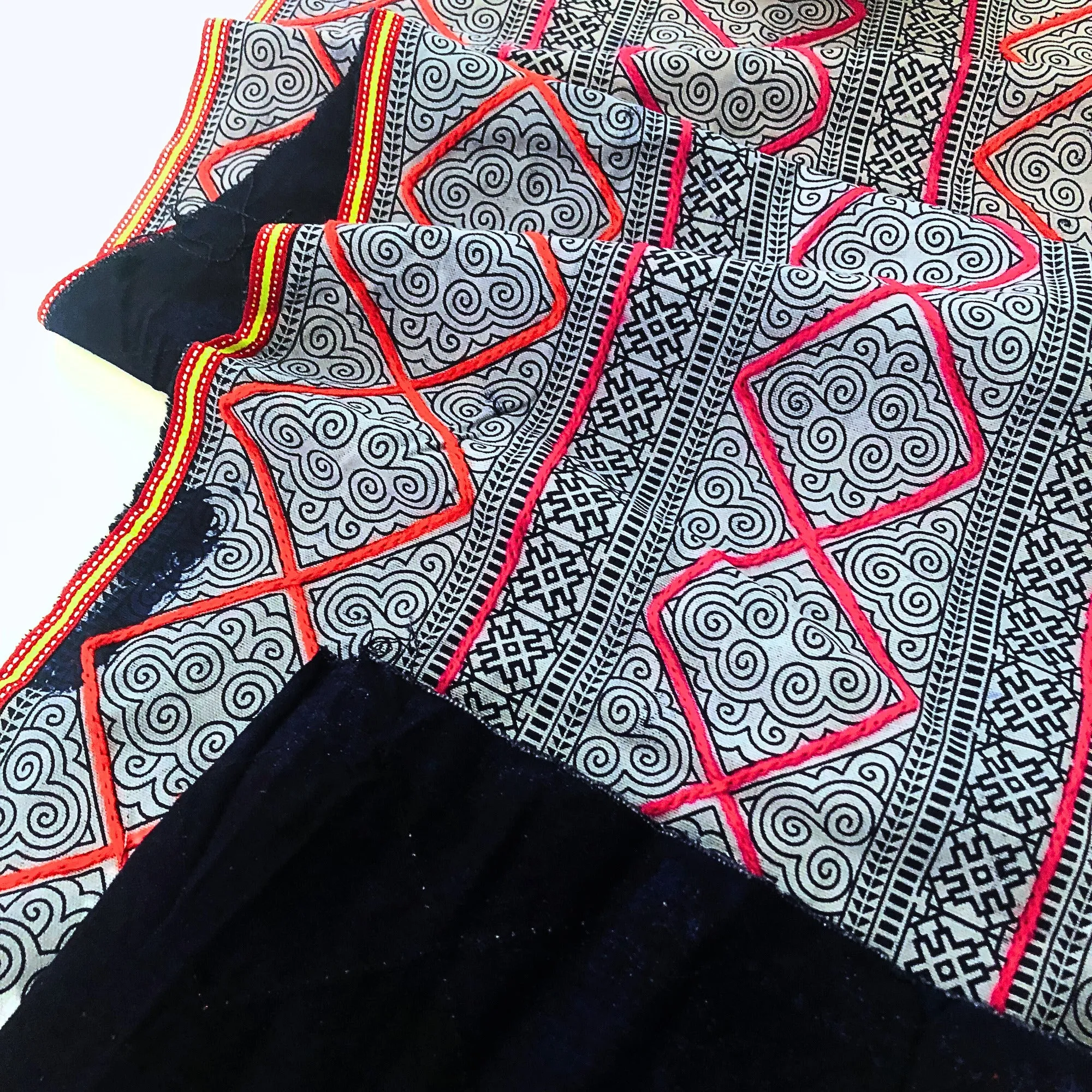 Hmong decor fabric or table runner