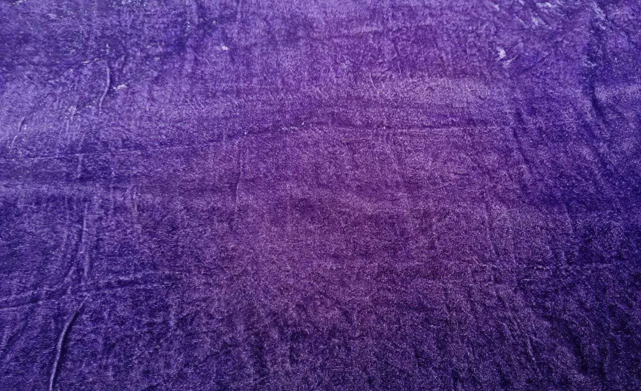 Imported Purple Silk Velvet Fabric ~ 44&quot; wide