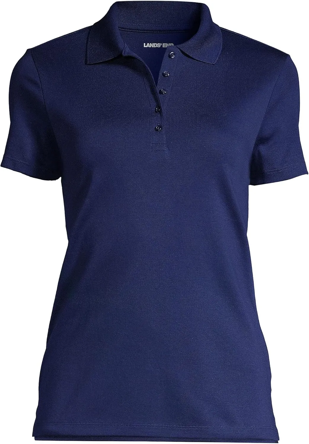 Lands' End Women's American-Grown Supima Cotton Polo Shirt
