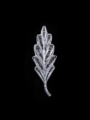 Leafy Saree Pin