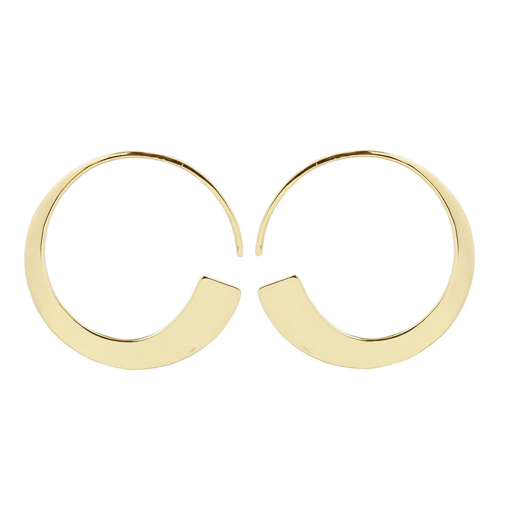 Mirah Earrings - Gold and Silver Plated