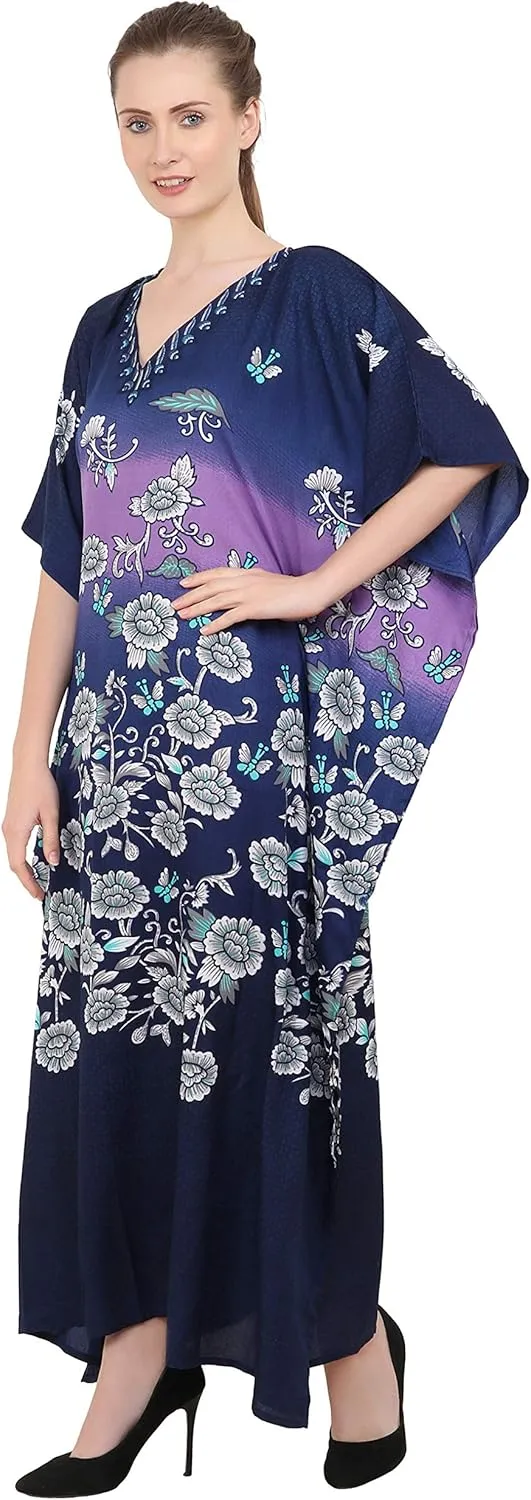 Miss Lavish London Elegant Kaftan Dresses for Women -Plus Size African Dubai & Moroccan Kaftans