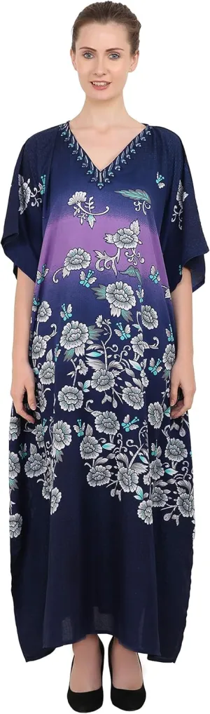 Miss Lavish London Elegant Kaftan Dresses for Women -Plus Size African Dubai & Moroccan Kaftans
