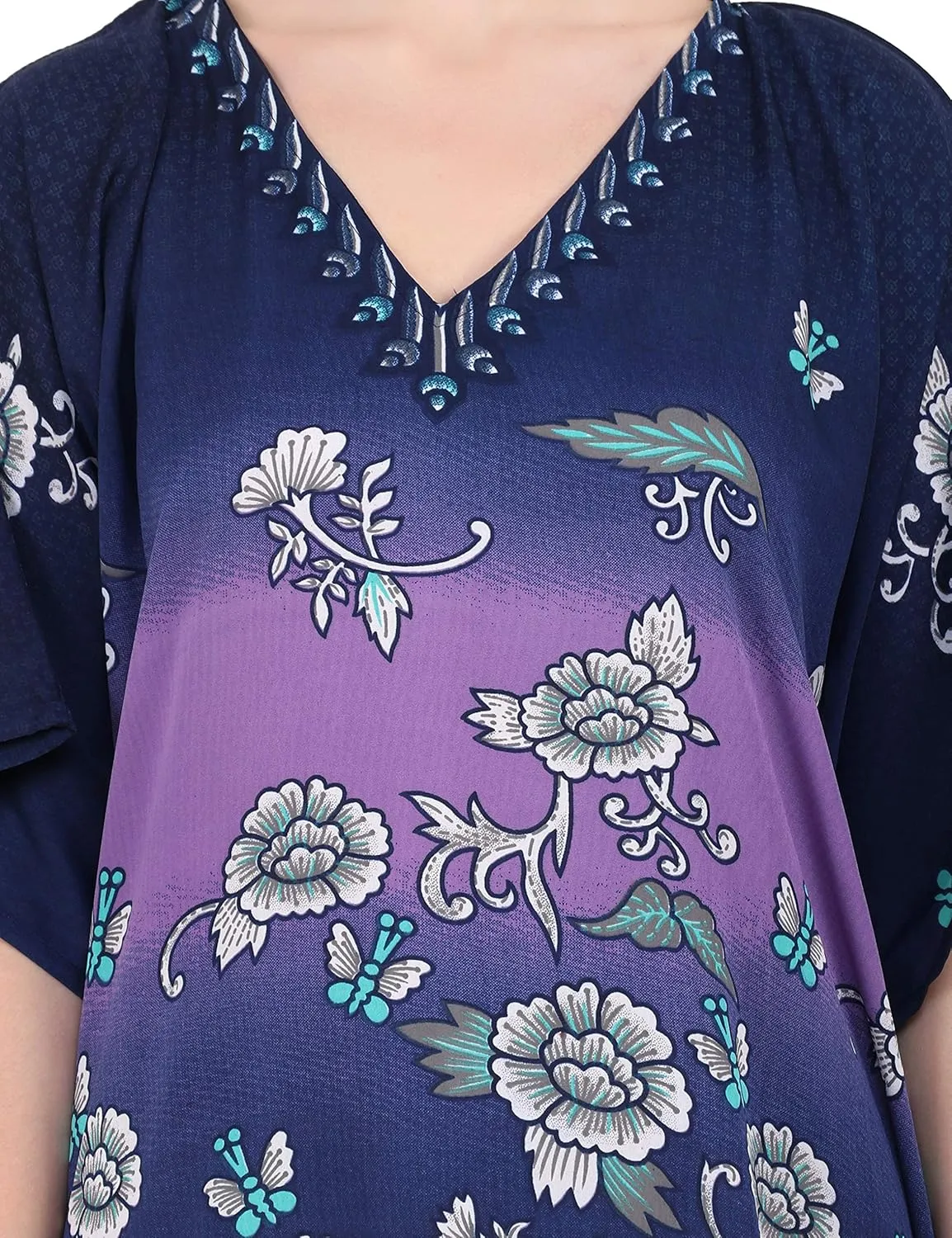 Miss Lavish London Elegant Kaftan Dresses for Women -Plus Size African Dubai & Moroccan Kaftans