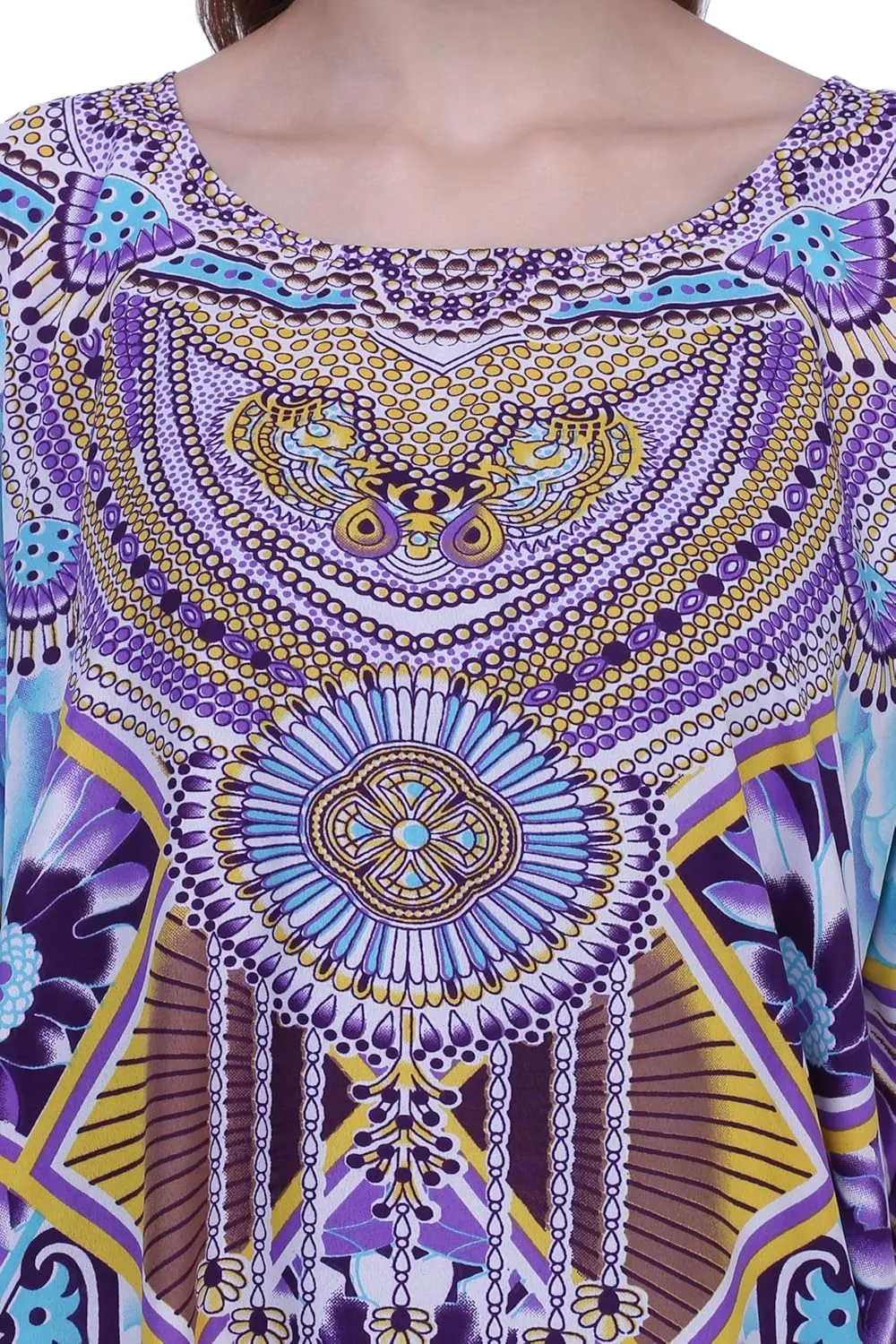 Miss Lavish London Elegant Kaftan Dresses for Women -Plus Size African Dubai & Moroccan Kaftans