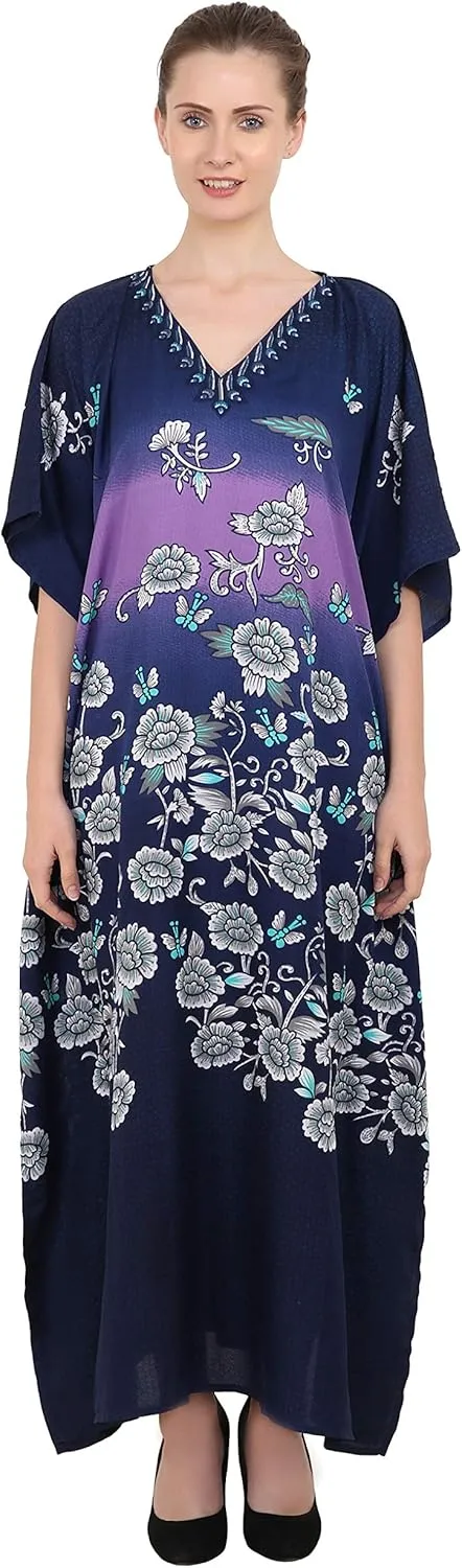 Miss Lavish London Elegant Kaftan Dresses for Women -Plus Size African Dubai & Moroccan Kaftans