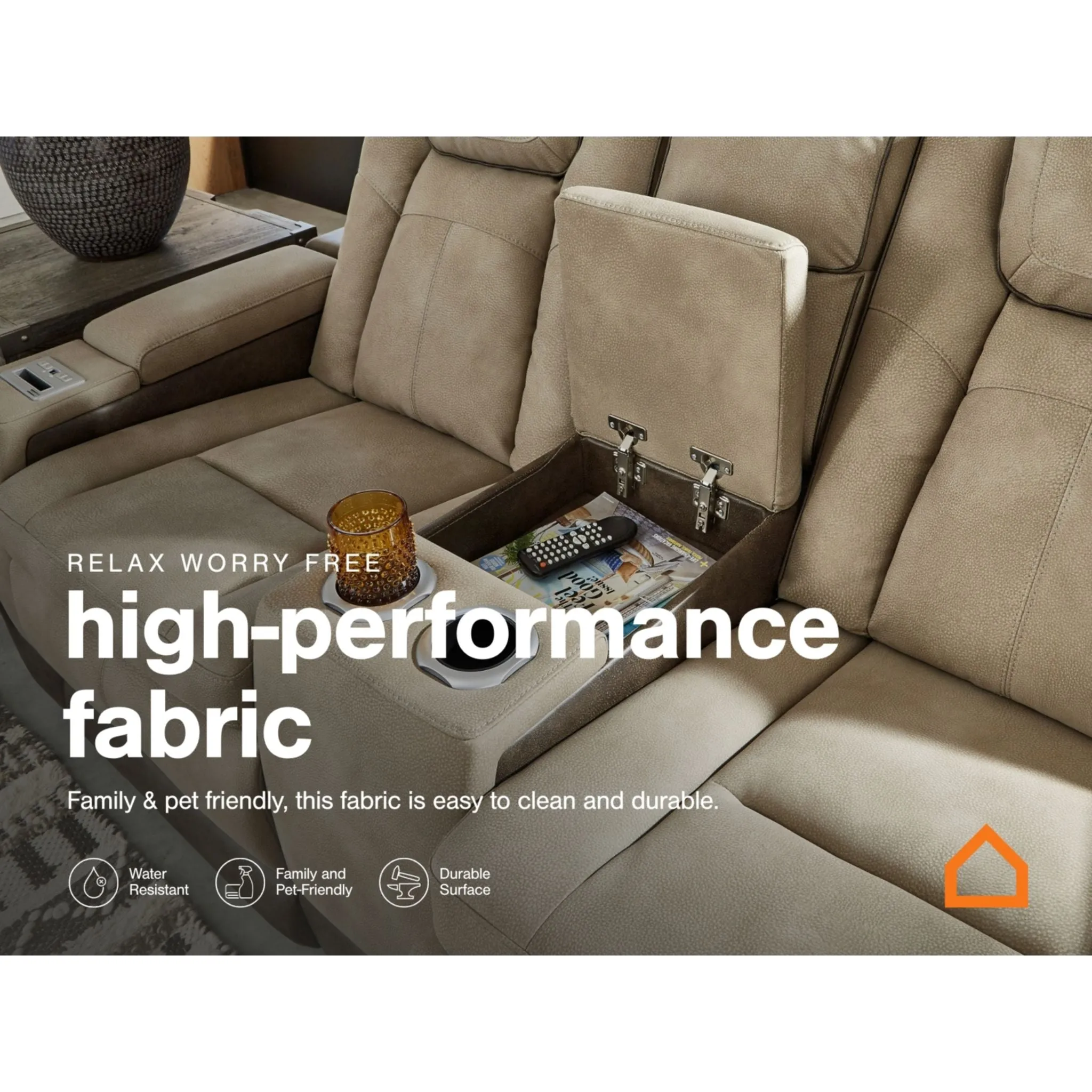 Next-Gen Durapella Reclining Sofa with Power