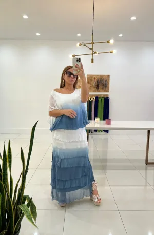 Ombre Silk Top