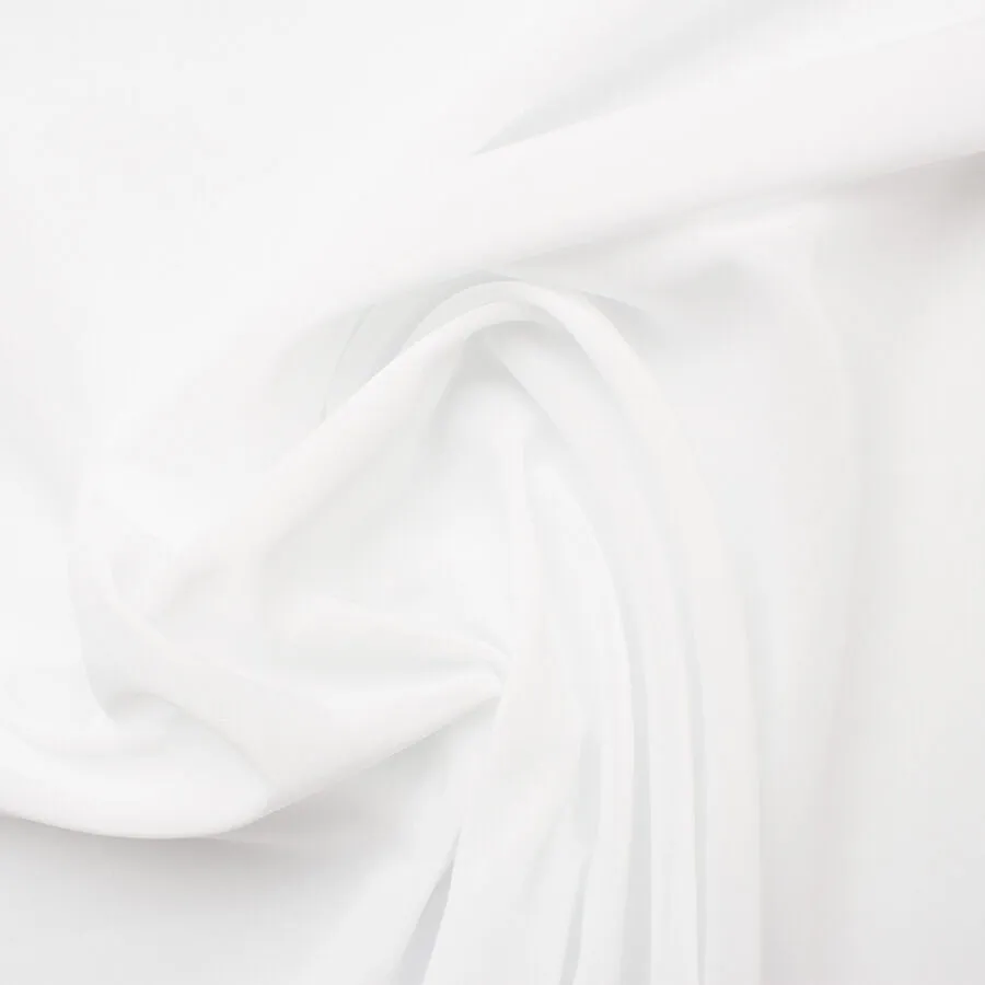 Plain White Lightweight Cotton Shirting