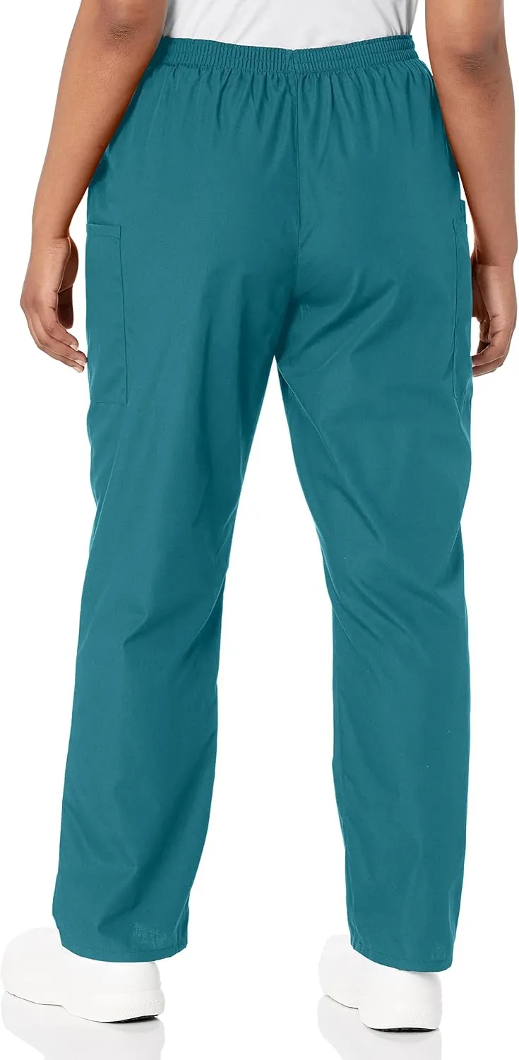 Scrub Pants for Women Workwear Originals Pull-On Elastic Waist 4200
