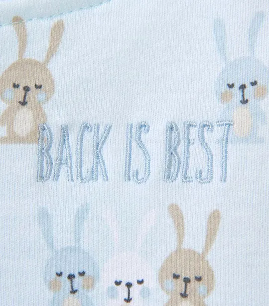 SleepSack® Swaddle - Baby Blue Bunnies