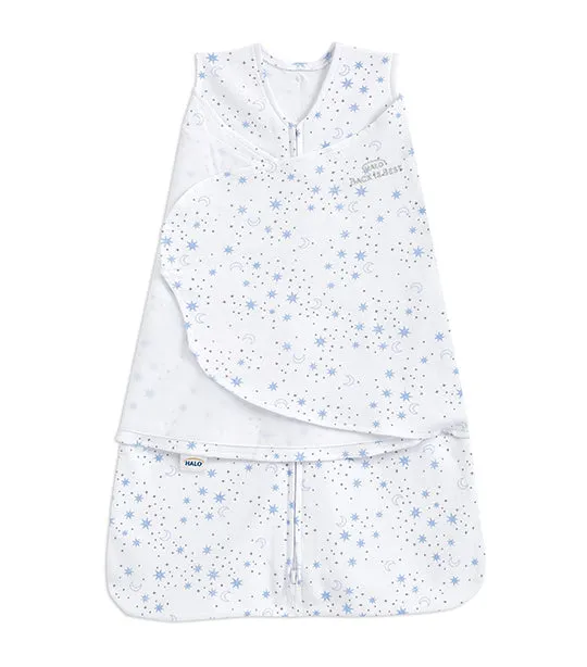 SleepSack® Swaddle - Blue Midnight Moons