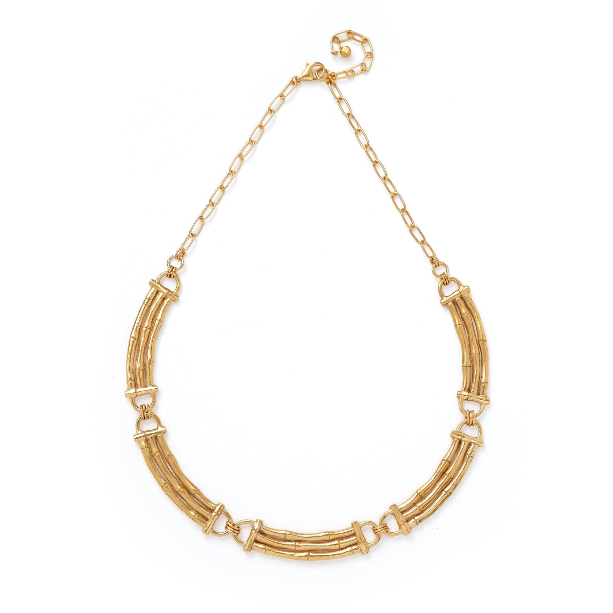 YMA  //  BAMBOO BAR . necklace